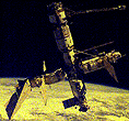 Mir in orbit